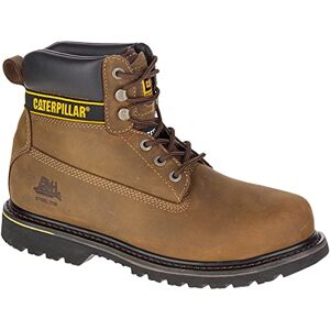 Caterpillar Holton S3 Safety Boot, Brown, 7 Uk