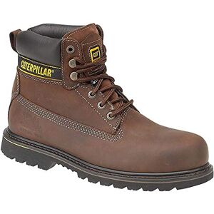 Caterpillar Mens Holton Sb Brown Lace Up Safety Boot 9