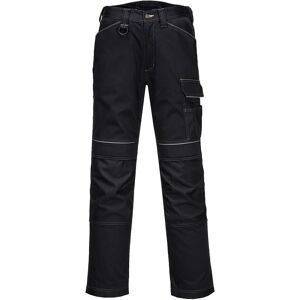 Portwest PW380 PW3 Women's Stretch Work Trousers 20 Black