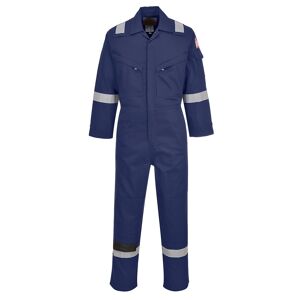 Portwest FR28 Flame Resistant Anti-Static Lightweight Coverall L  Navy