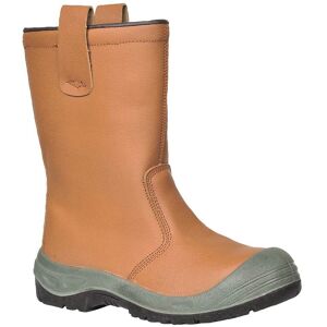 Portwest FW13 S1P Rigger Boot Lined c/w Scuff Cap