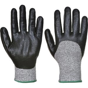 Portwest A621 EN388 Black Nitrile Foam Palm Coated Work Gloves