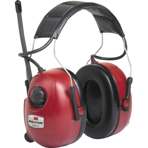 3M M2RX7A Peltor AM/FM Radio Ear Defenders SNR 25dB