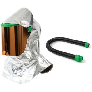 GVS 16-010-24-CE Z-Link Radiant Heat Respirator With Aluminized Shoulder Cape