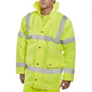 Beeswift CTJENG Constructor Hi-Vis Traffic Jacket L  Yellow