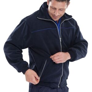 Beeswift EN** Endeavour Zipped Fleece L  Navy