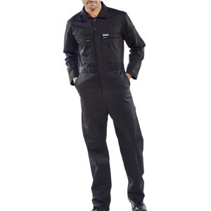 Beeswift PCBSHW Super Click Zip Front Coverall Poly Cotton