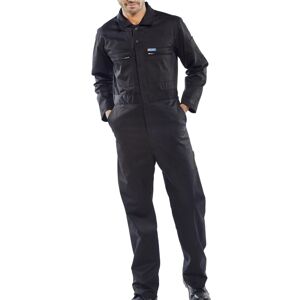 Beeswift PCBSHW Super Click Heavyweight Coverall Size 54  Black