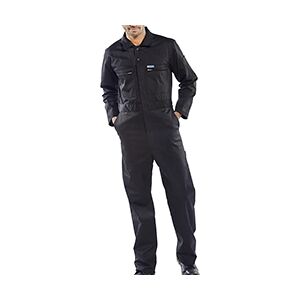 Beeswift PCBSHW Super Click Heavyweight Coverall Size 38  Black