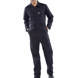 Beeswift PCBSHW Super Click Heavyweight Coverall Size 42  Navy