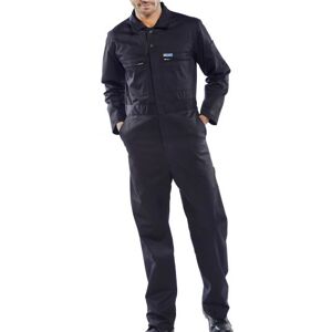 Beeswift PCBSHW Super Click Heavyweight Coverall Size 46  Navy
