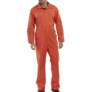 Beeswift PCBSHW Super Click Heavyweight Coverall Size 42  Orange