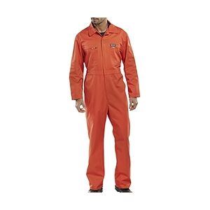 Beeswift PCBSHW Super Click Heavyweight Coverall Size 38  Orange