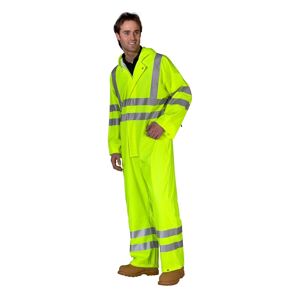 Beeswift PUC471SYL Super B-Dri Saturn Yellow Breathable Coverall XXL  Yellow