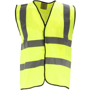 Beeswift WCENG Hi-Vis Yellow Waistcoat