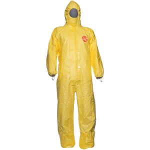 DuPont Tychem 2000 C TCCHA5TYL00 Hooded Coverall S  Yellow