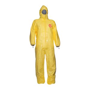 DuPont Tychem 2000 C TCCHA5TYL00 Hooded Coverall 3XL  Yellow