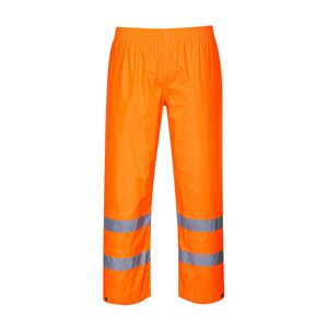 Portwest H441 Hi-Vis PVC-Coated Rain Trousers S  Orange