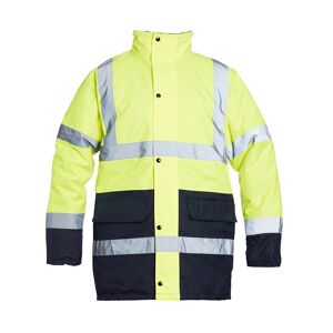 Blackrock 80012 Hi-Vis Two Tone Coat M  Yellow/Navy