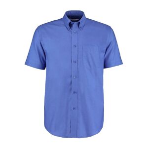 Kustom Kit KK350 Workwear Short Sleeve Oxford Shirt 23  Italian Blue
