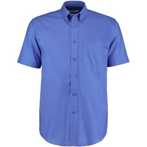 Kustom Kit KK350 Workwear Short Sleeve Oxford Shirt 20  Italian Blue