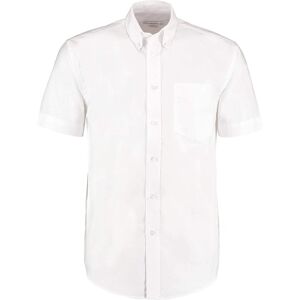 Kustom Kit KK350 Workwear Short Sleeve Oxford Shirt 23  White