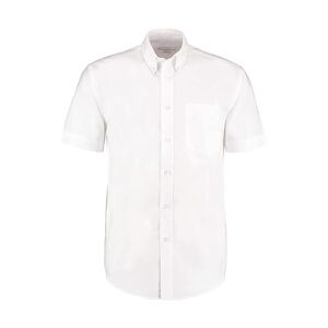 Kustom Kit KK350 Workwear Short Sleeve Oxford Shirt 18  White