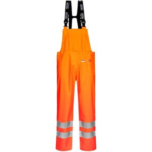 Lyngsoe FR-LR259 Flame Retardant Hi-Vis Bib Rain Trousers