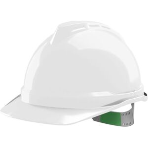 MSA V-Gard 500 Non-Vented Safety Helmet with Push-Key Suspension