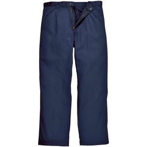 Portwest BZ30 Bizweld Flame Resistant Trousers Tall  S Navy