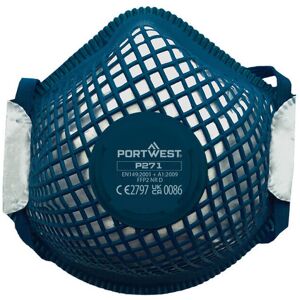 Portwest P271 Ergonet FFP2 Valved Dolomite Respirator (Pack Of 10)