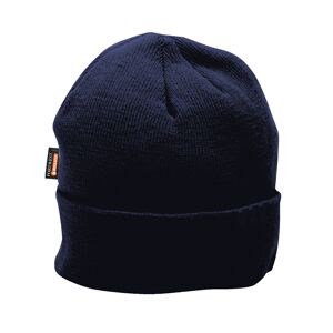 Portwest B013 Insulatex Lined Knit Beanie Hat Navy