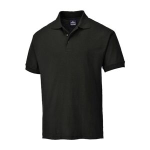 Portwest B210 Naples Polo Shirt 4XL  Black