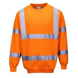 Portwest B303 Hi-Vis Sweatshirt S  Orange