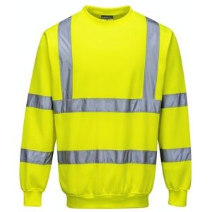 Portwest B303 Hi-Vis Sweatshirt S  Yellow