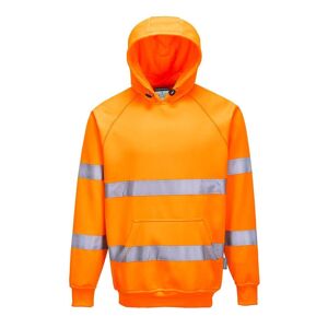 Portwest B304 Hi-Vis Hooded Sweatshirt M  Orange