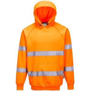 Portwest B304 Hi-Vis Hooded Sweatshirt XL  Orange