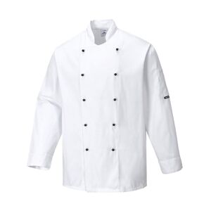 Portwest C834 Somerset Chefs Jacket XS  White