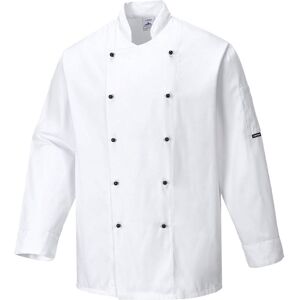 Portwest C834 Somerset Chefs Jacket S  White