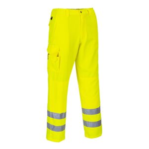 Portwest E046 Hi-Vis Combat Trousers XS  Yellow