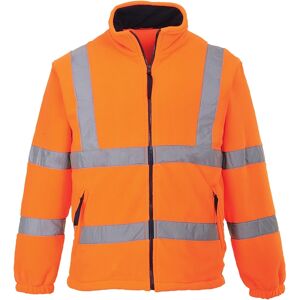 Portwest F300 Hi-Vis Mesh Lined Fleece XXL  Orange