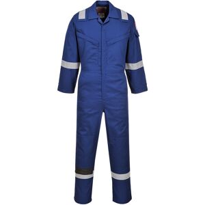 Portwest FR21 Bizflame Super Lightweight Coverall - Regular Length S  Navy