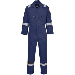 Portwest FR28 Flame Resistant Anti-Static Lightweight Coverall XS  Navy