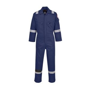 Portwest FR28 Flame Resistant Anti-Static Lightweight Coverall XXL  Navy