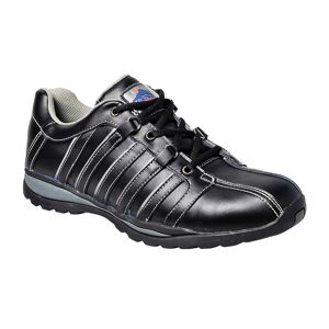 Portwest FW33 Steelite Arx Safety Trainers S1P HRO SRC 10 Black