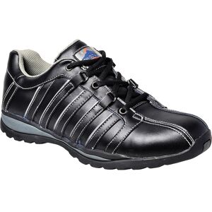 Portwest FW33 Steelite Arx Safety Trainers S1P HRO SRC 8 Black