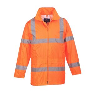 Portwest H440 Hi-Vis Rain Jacket S  Orange