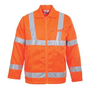 Portwest RT40 Hi-Vis Jacket GO/RT3279 L  Orange