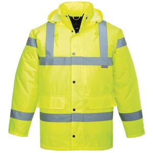 Portwest S461 Hi-Vis Breathable Padded Jacket L  Yellow