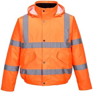 Portwest S463 Hi-Vis Bomber Jacket 4XL  Orange